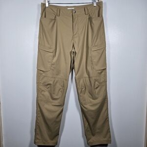REI Co-op Regular Fit Tan Outdoor Camping Trail Hiking Cargo Pants Size 38x32